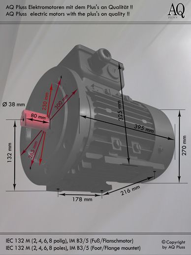 B14 kl Flanschmotor