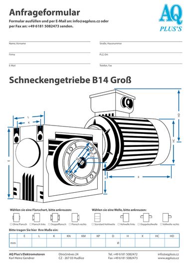 B3/5 Fuß/Flansch-Motor